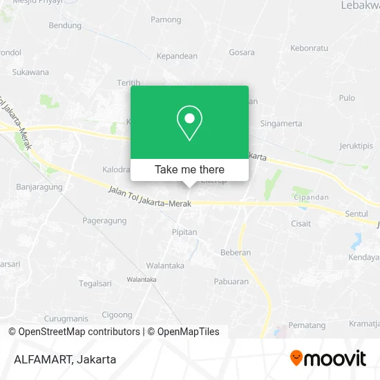 ALFAMART map