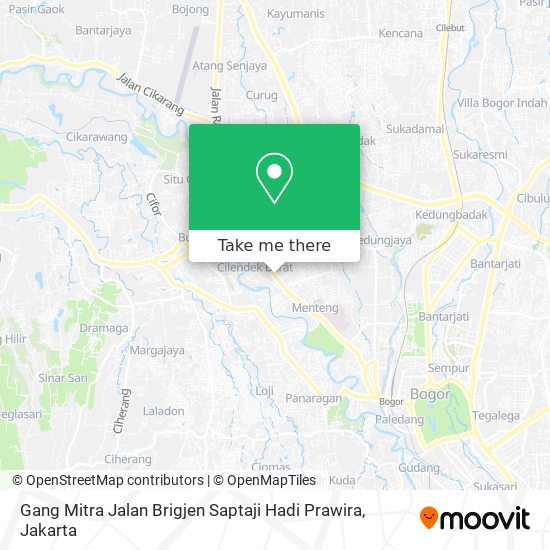 Gang Mitra Jalan Brigjen Saptaji Hadi Prawira map