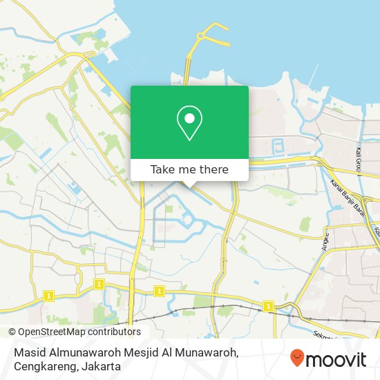 Masid Almunawaroh Mesjid Al Munawaroh, Cengkareng map