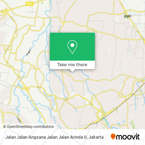 Jalan Jalan Angsana Jalan Jalan Arinda II map