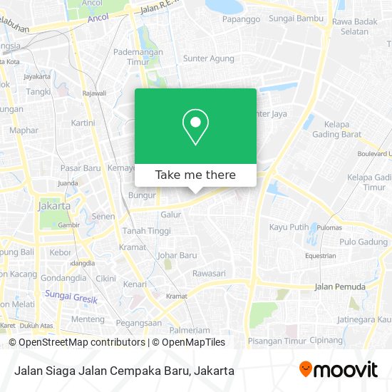 Jalan Siaga Jalan Cempaka Baru map