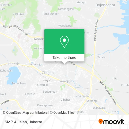 SMP Al islah map
