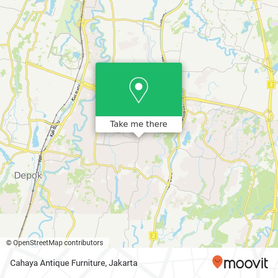 Cahaya Antique Furniture map