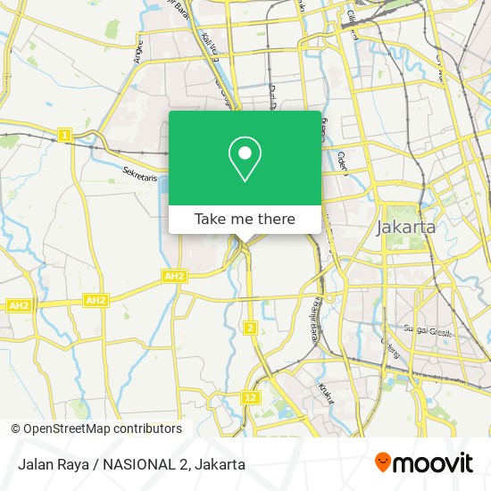 Jalan Raya / NASIONAL 2 map