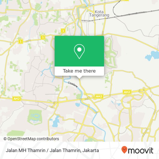 Jalan MH Thamrin / Jalan Thamrin map