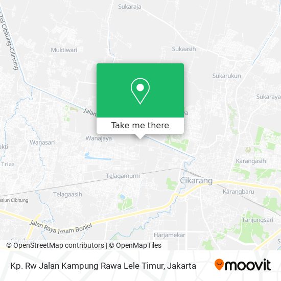 Kp. Rw Jalan Kampung Rawa Lele Timur map