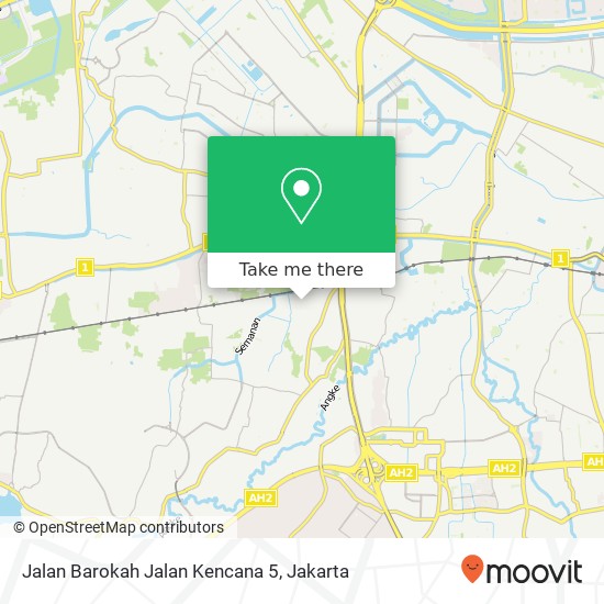 Jalan Barokah Jalan Kencana 5 map