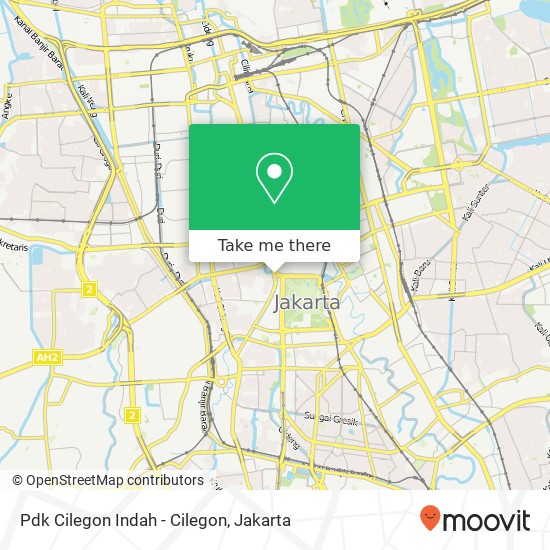 Pdk Cilegon Indah - Cilegon map