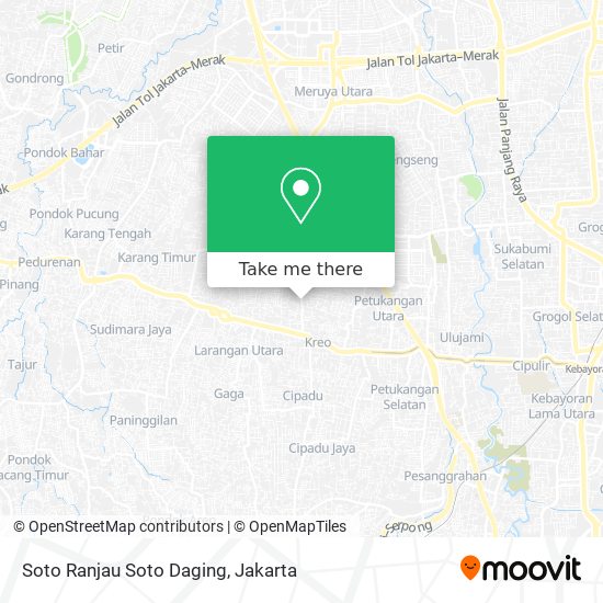 Soto Ranjau Soto Daging map