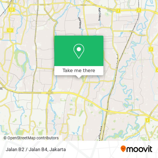 Jalan B2 / Jalan B4 map