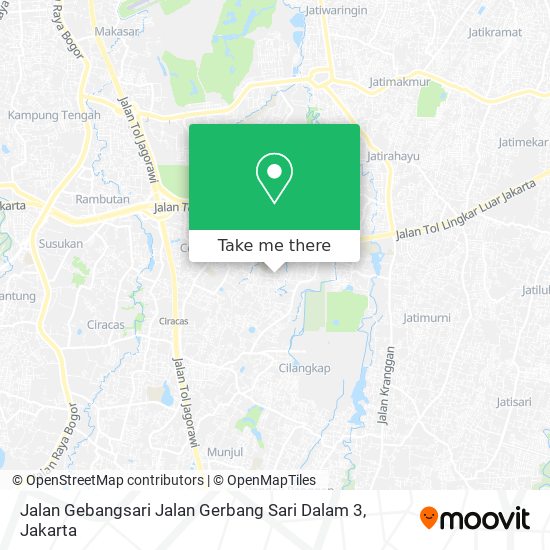 Jalan Gebangsari Jalan Gerbang Sari Dalam 3 map