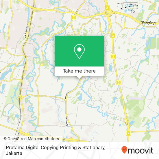 Pratama Digital Copying Printing & Stationary map