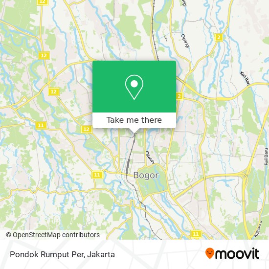 Pondok Rumput Per map