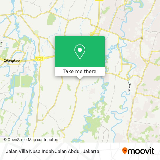 Jalan Villa Nusa Indah Jalan Abdul map