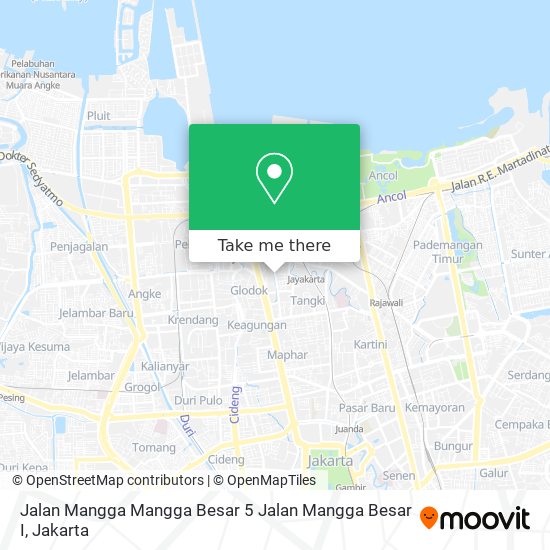 Jalan Mangga Mangga Besar 5 Jalan Mangga Besar I map