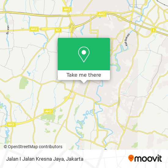 Jalan I Jalan Kresna Jaya map