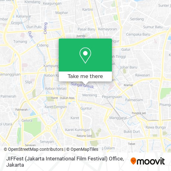 JIFFest (Jakarta International Film Festival) Office map