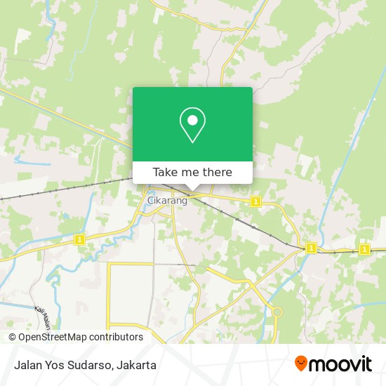 Jalan Yos Sudarso map