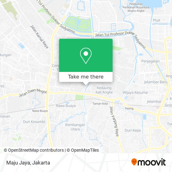 Maju Jaya map