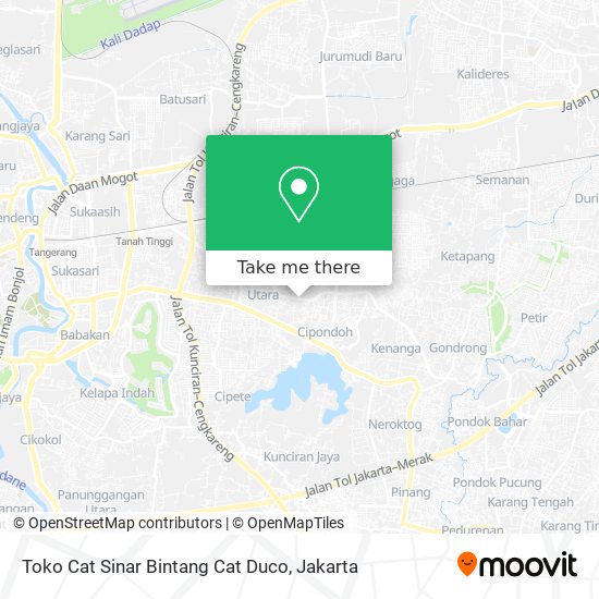 Toko Cat Sinar Bintang Cat Duco map