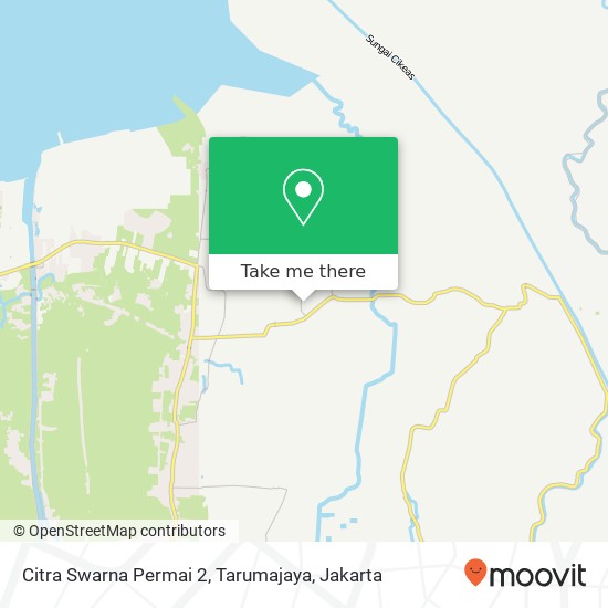 Citra Swarna Permai 2, Tarumajaya map