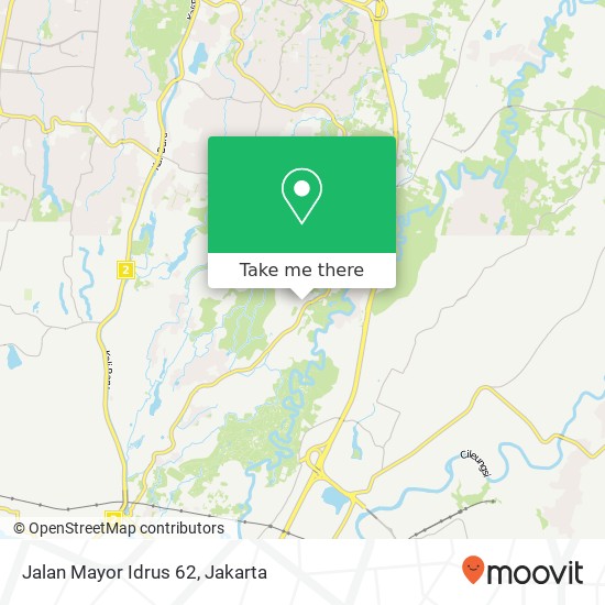 Jalan Mayor Idrus 62 map