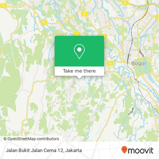 Jalan Bukit Jalan Cema 12 map