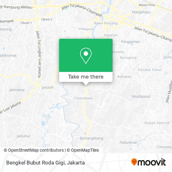 Bengkel Bubut Roda Gigi map