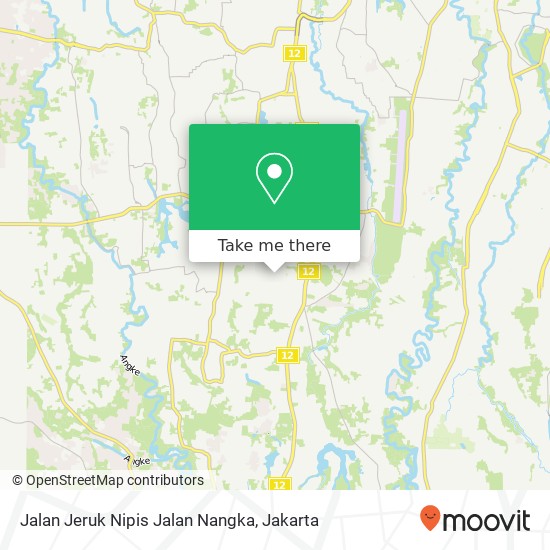 Jalan Jeruk Nipis Jalan Nangka map