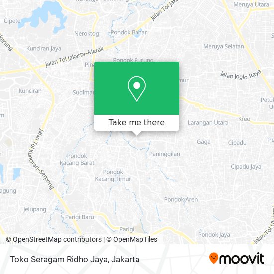 Toko Seragam Ridho Jaya map