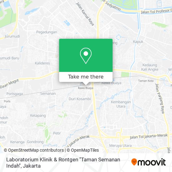Laboratorium Klinik & Rontgen ''Taman Semanan Indah'' map