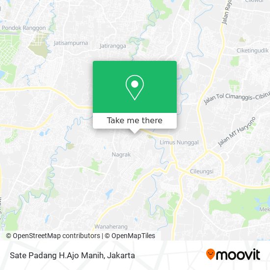 Sate Padang H.Ajo Manih map