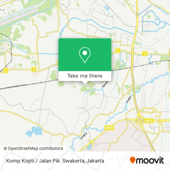 Komp Kopti / Jalan Pik. Swakerta map