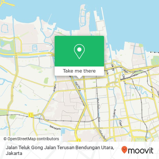 Jalan Teluk Gong Jalan Terusan Bendungan Utara map