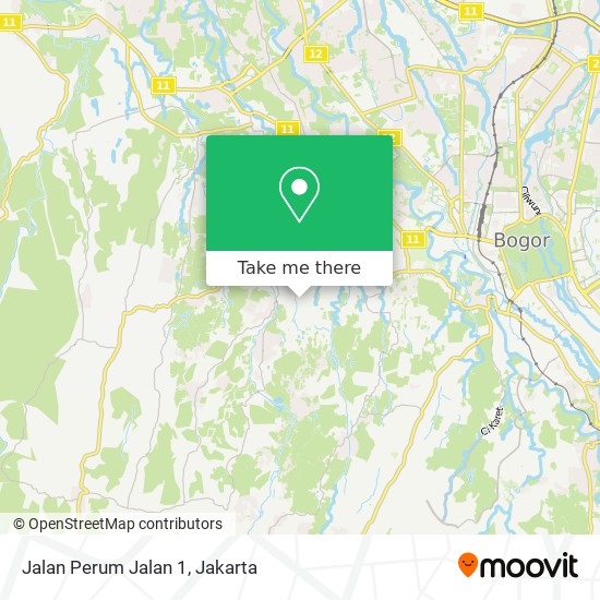 Jalan Perum Jalan 1 map