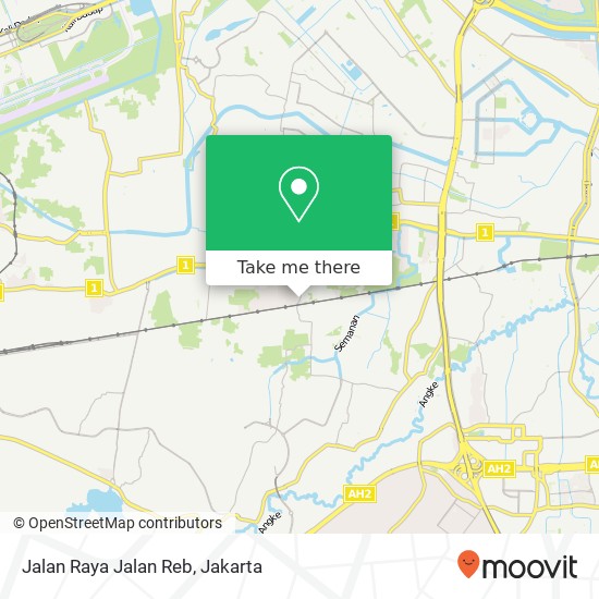 Jalan Raya Jalan Reb map