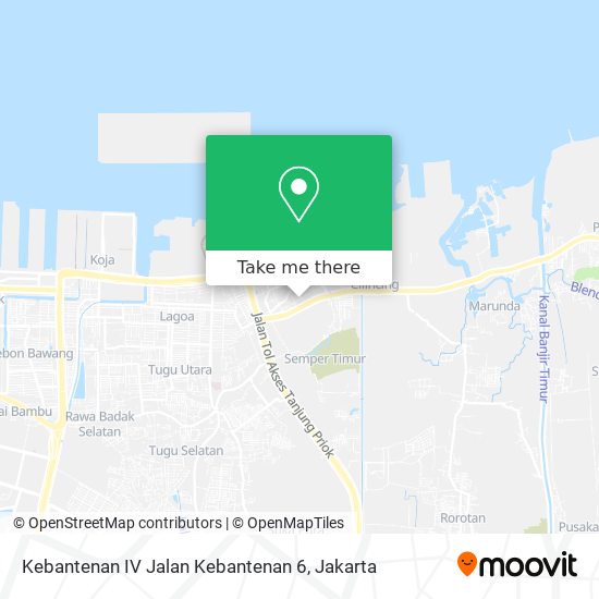 Kebantenan IV Jalan Kebantenan 6 map