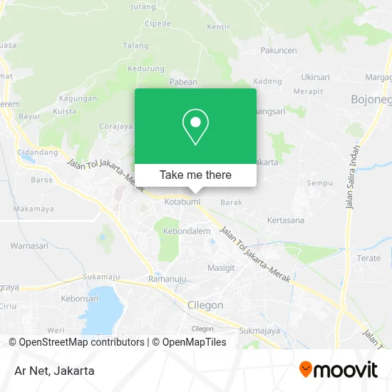Ar Net map