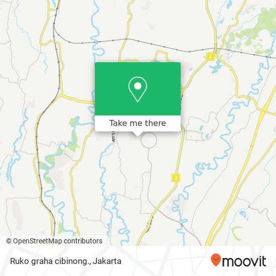 Ruko graha cibinong. map