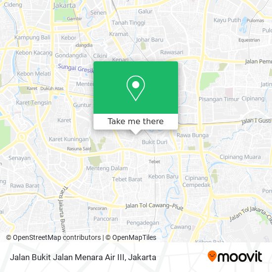 Jalan Bukit Jalan Menara Air III map