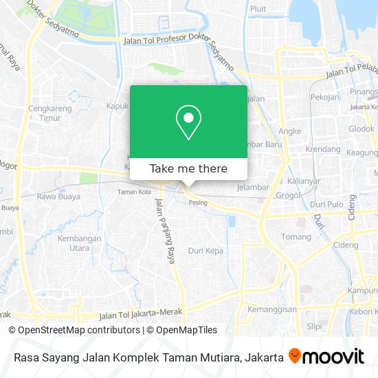 Rasa Sayang Jalan Komplek Taman Mutiara map