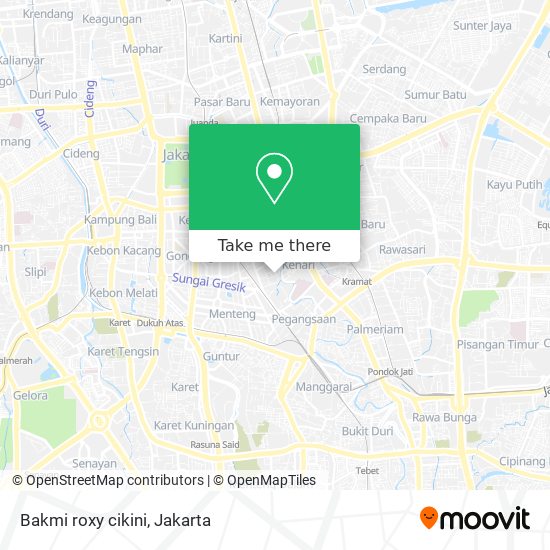 Bakmi roxy cikini map