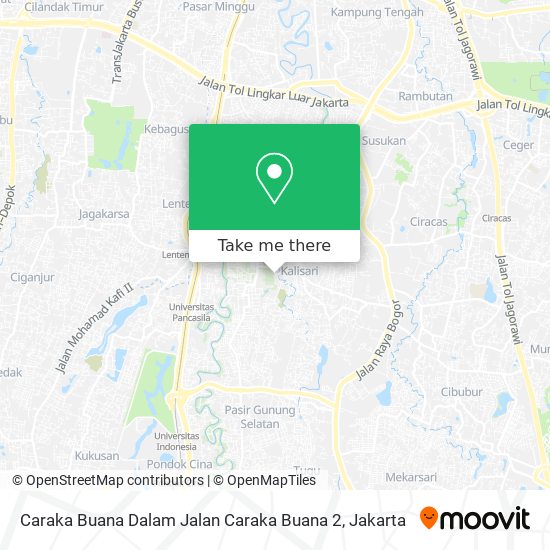 Caraka Buana Dalam Jalan Caraka Buana 2 map