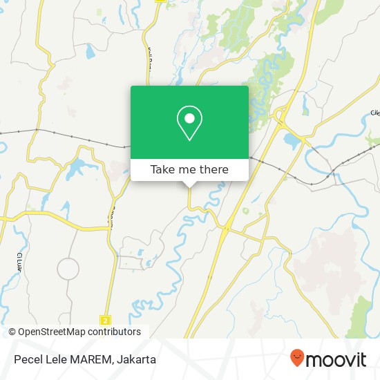 Pecel Lele MAREM map