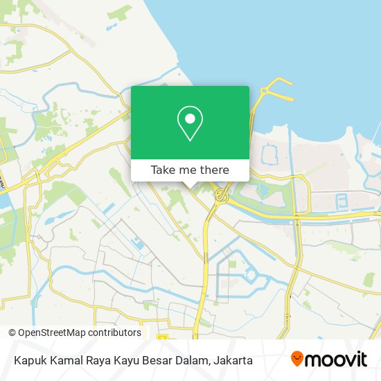 Kapuk Kamal Raya Kayu Besar Dalam map