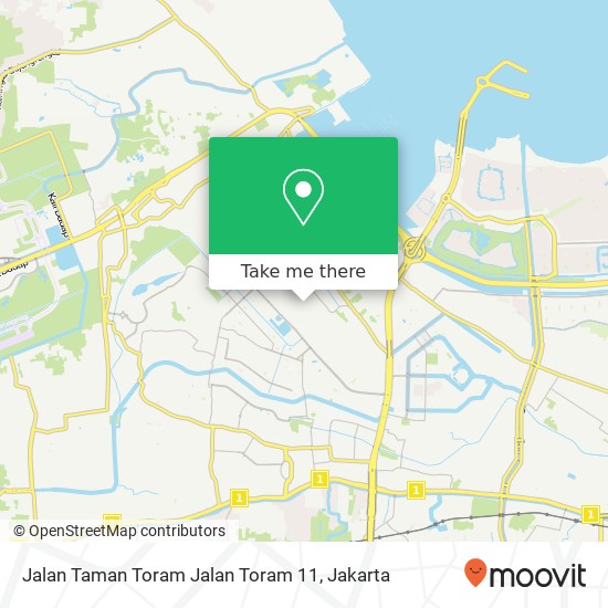 Jalan Taman Toram Jalan Toram 11 map