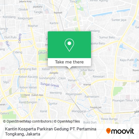 Kantin Kosperta Parkiran Gedung PT. Pertamina Tongkang map