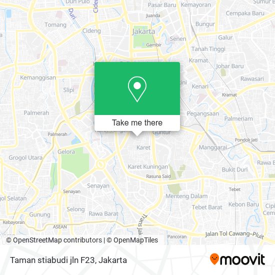 Taman stiabudi jln F23 map