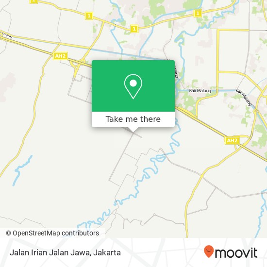 Jalan Irian Jalan Jawa map