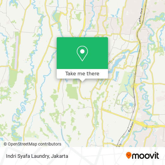 Indri Syafa Laundry map